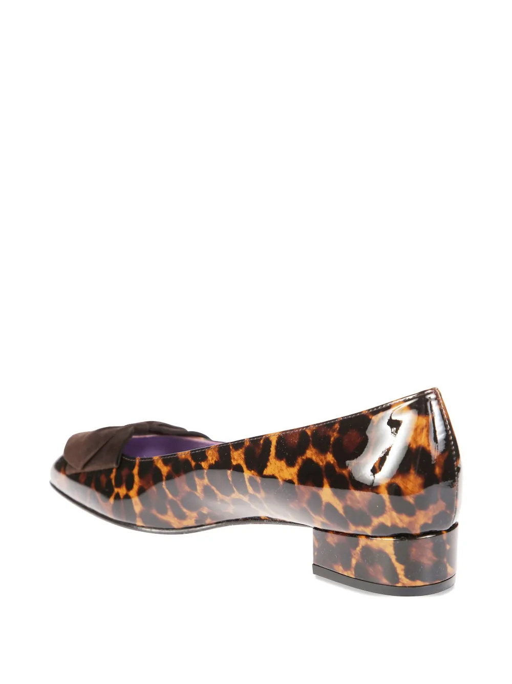Carel Paris 30mm leopard-print pumps Brown