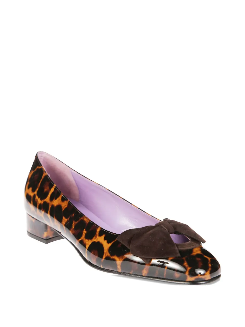 Carel Paris 30mm leopard-print pumps Brown