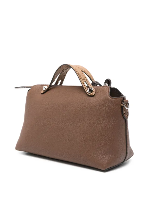 FENDI バイザウェイ ハンドバッグ M | ブラウン | FARFETCH JP