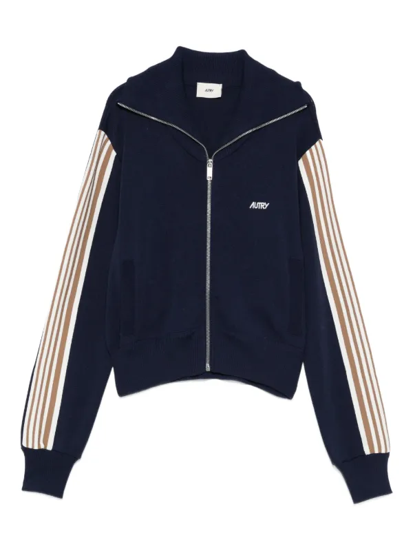 Autry ジップアップ スウェットシャツ | ブルー | FARFETCH JP