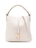 Tod's mini T Timeless leather bucket bag - Neutrals