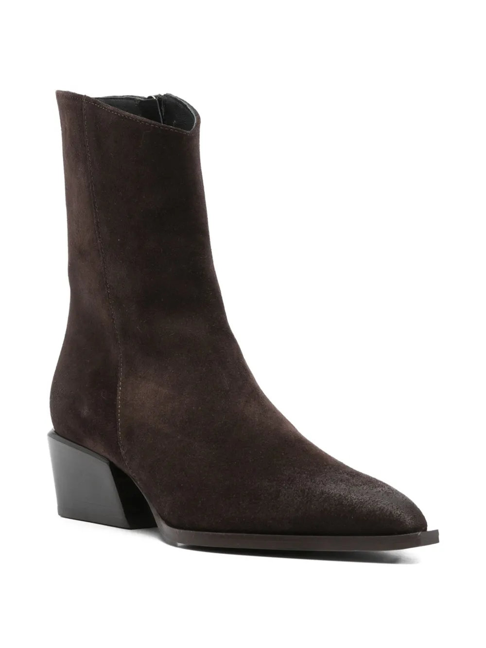 POEVE 50mm pointed-toe block-heel boots | Ankle Boots | Image 2