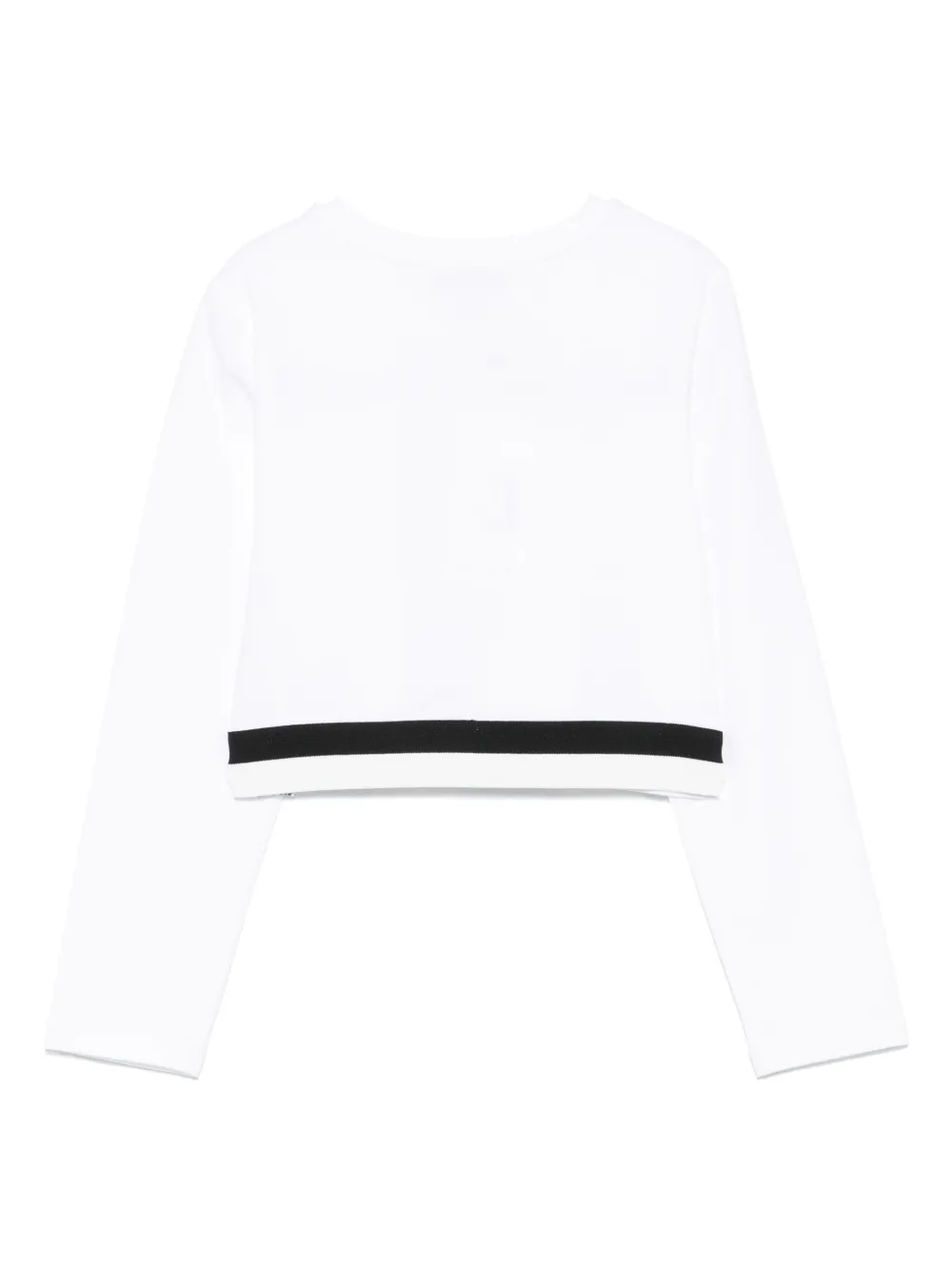 TWINSET Kids Sweater met lange mouwen Wit