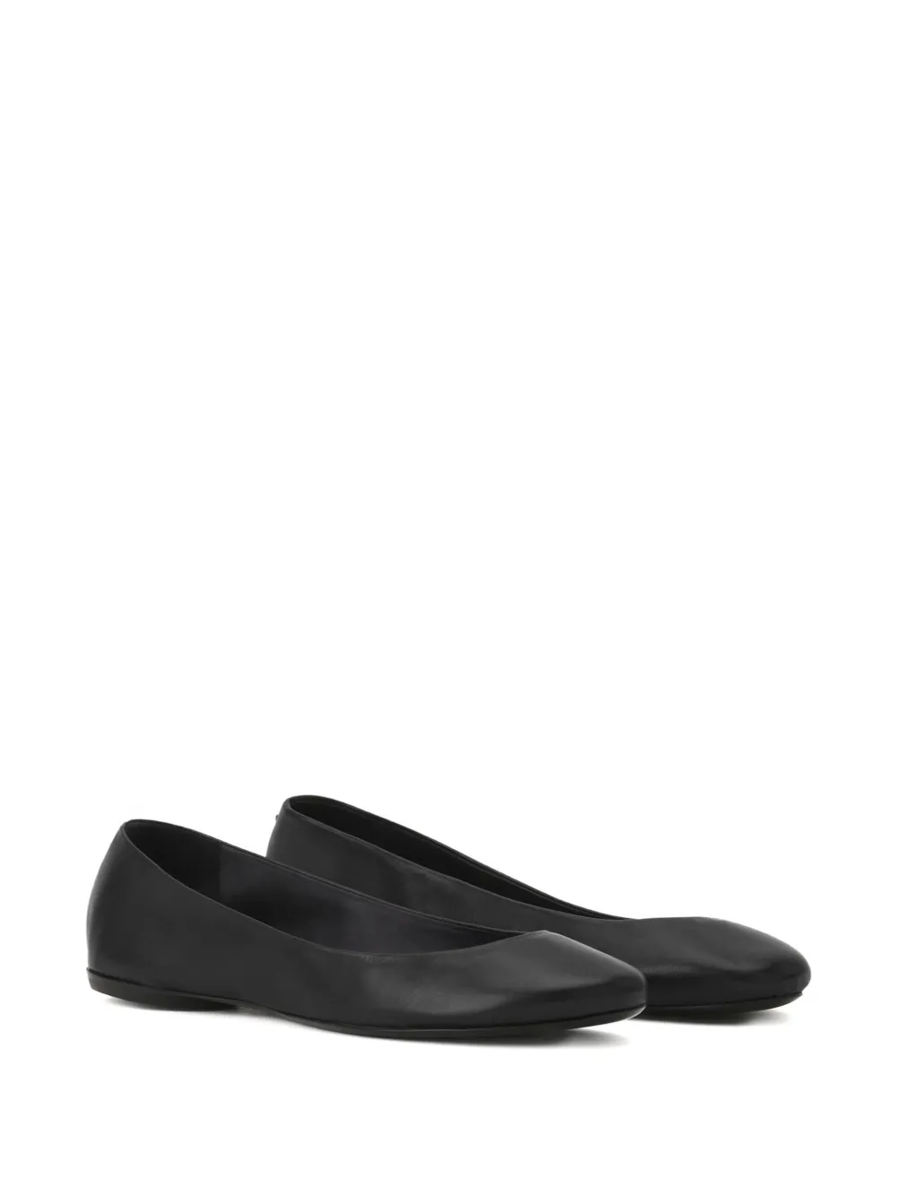 Lanvin leather ballet flats - Zwart