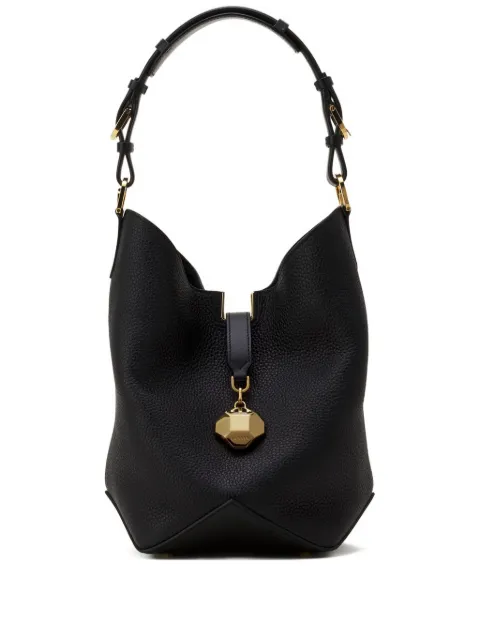 Lanvin geometric-detail bucket bag