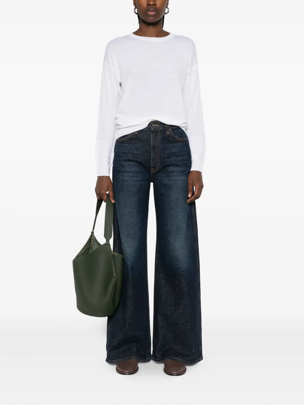 Eleventy round-neck wool sweater | Knitted Sweaters | Image 2