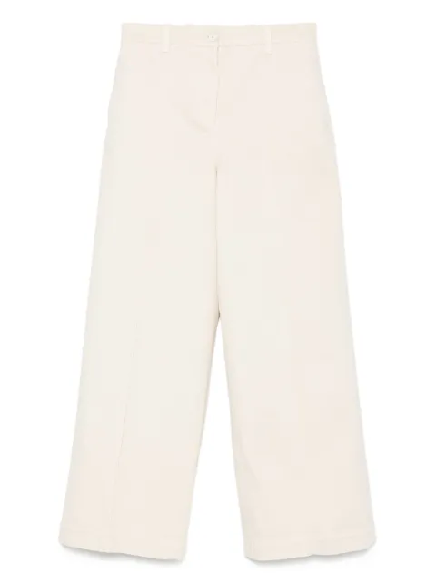 Eleventy centre-seam cotton trousers
