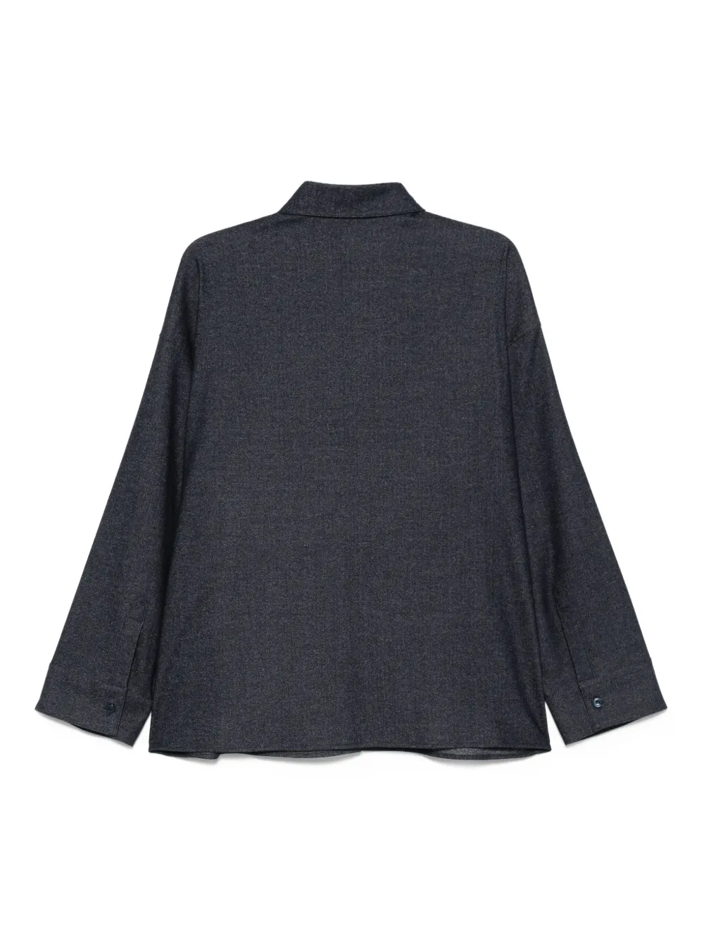 Eleventy sequin-embellished wool-blend shirt | Shirts | Image 2