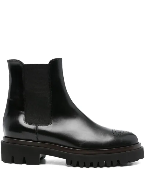 TRUMAN´S perforated-detail chelsea boots