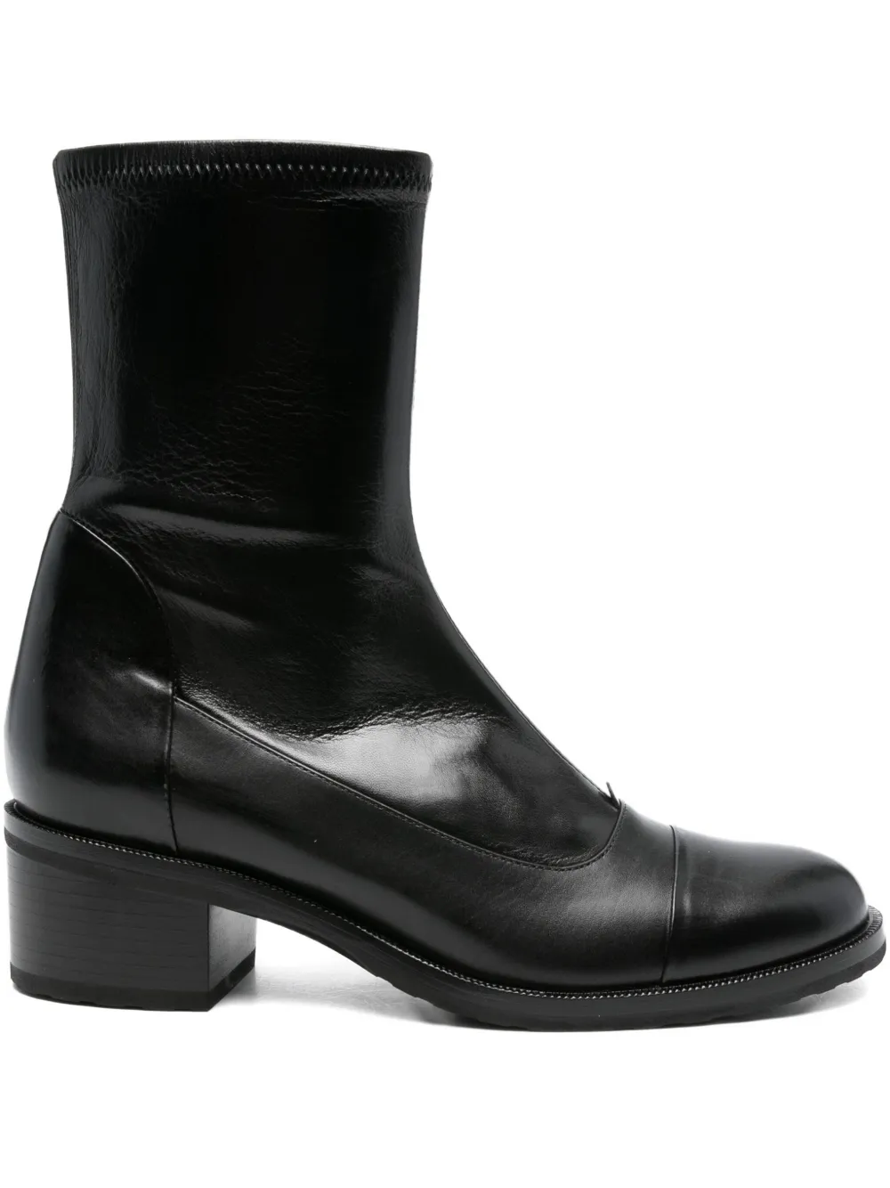 TRUMAN´S 50mm stretch leather boots Black