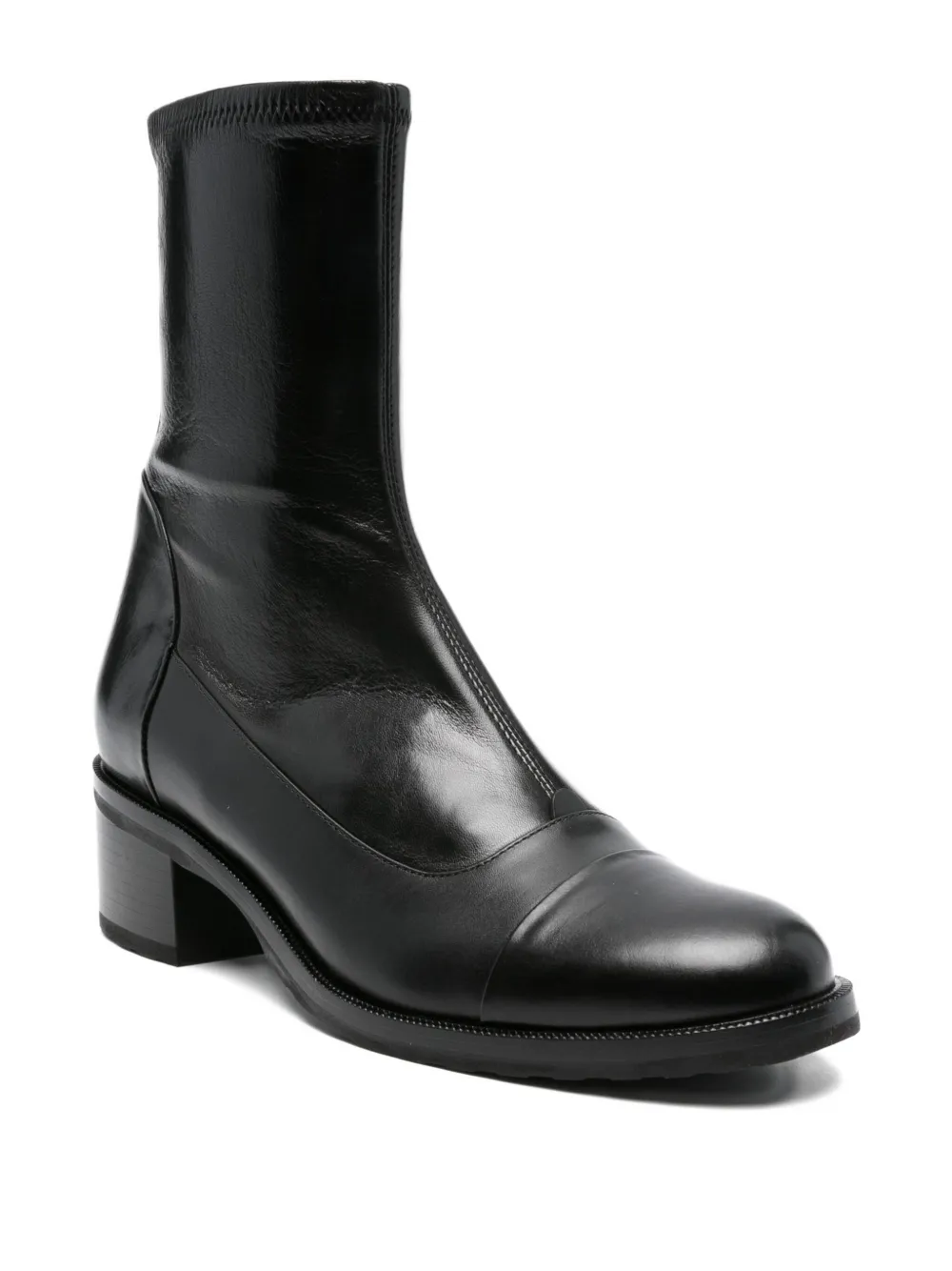TRUMAN´S 50mm stretch leather boots Black