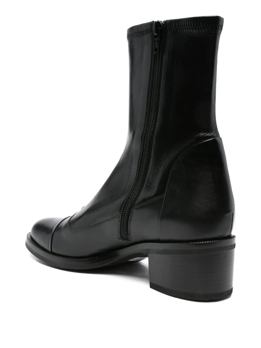 TRUMAN´S 50mm stretch leather boots Black