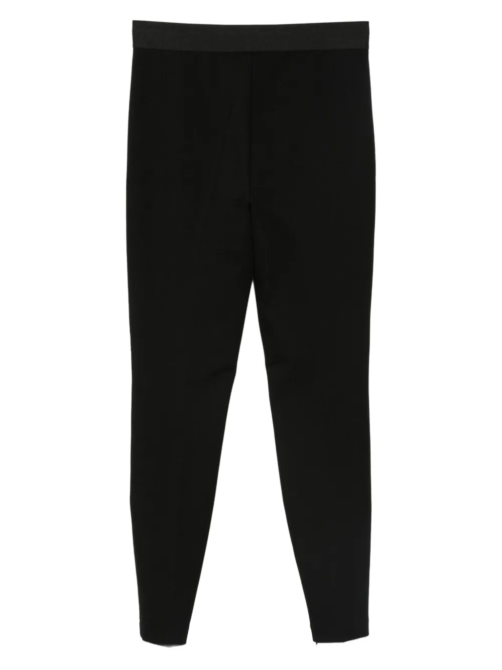 Cambio zip-detail leggings - Zwart