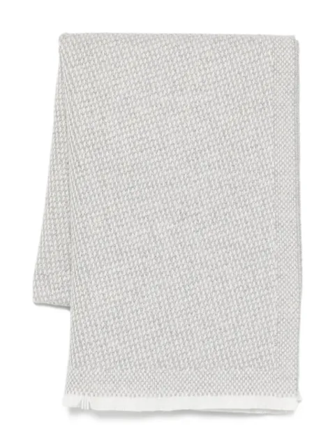 Eleventy textured-weave scarf