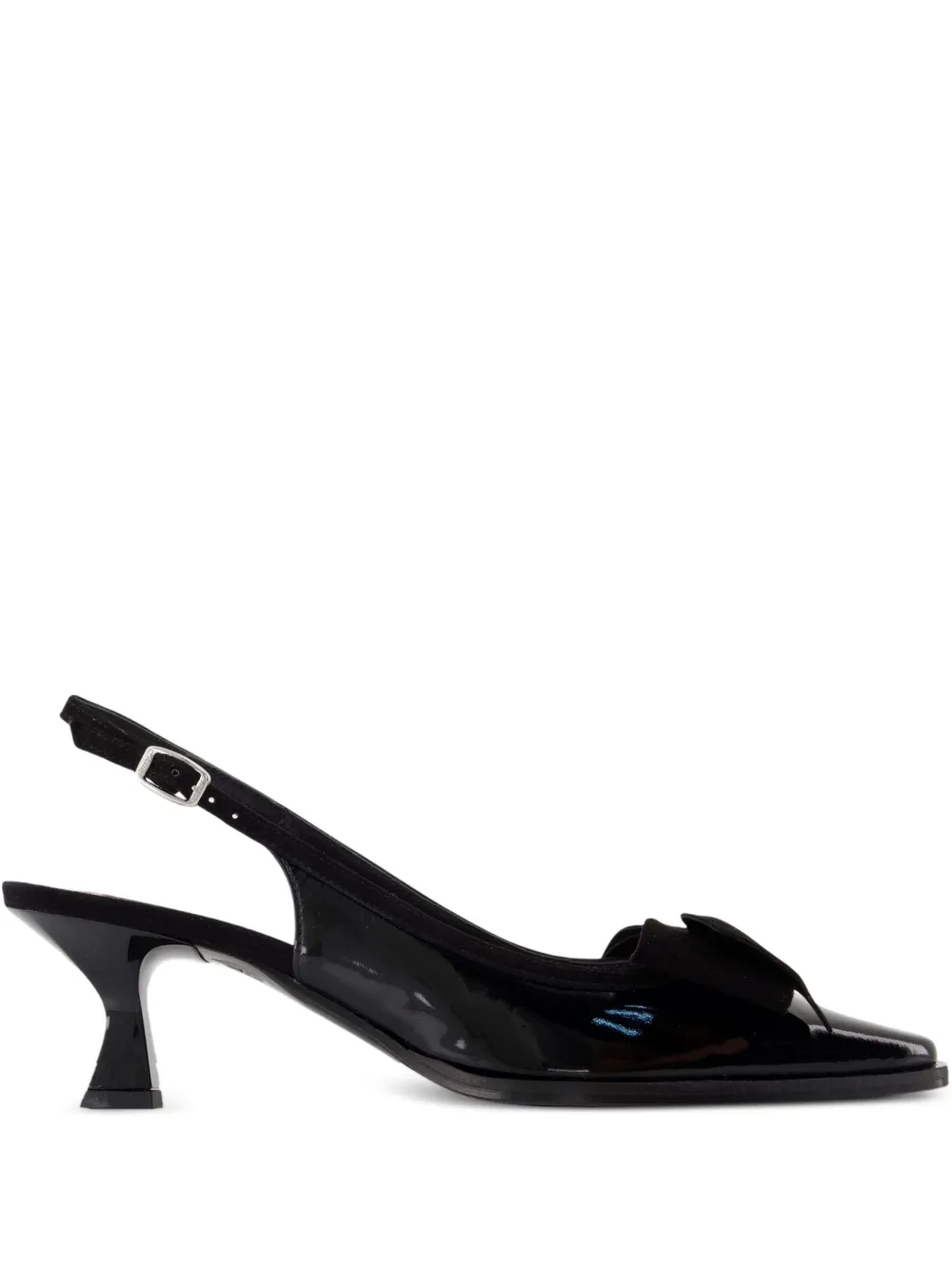 Carel Paris Marquise bow slingback pumps Zwart