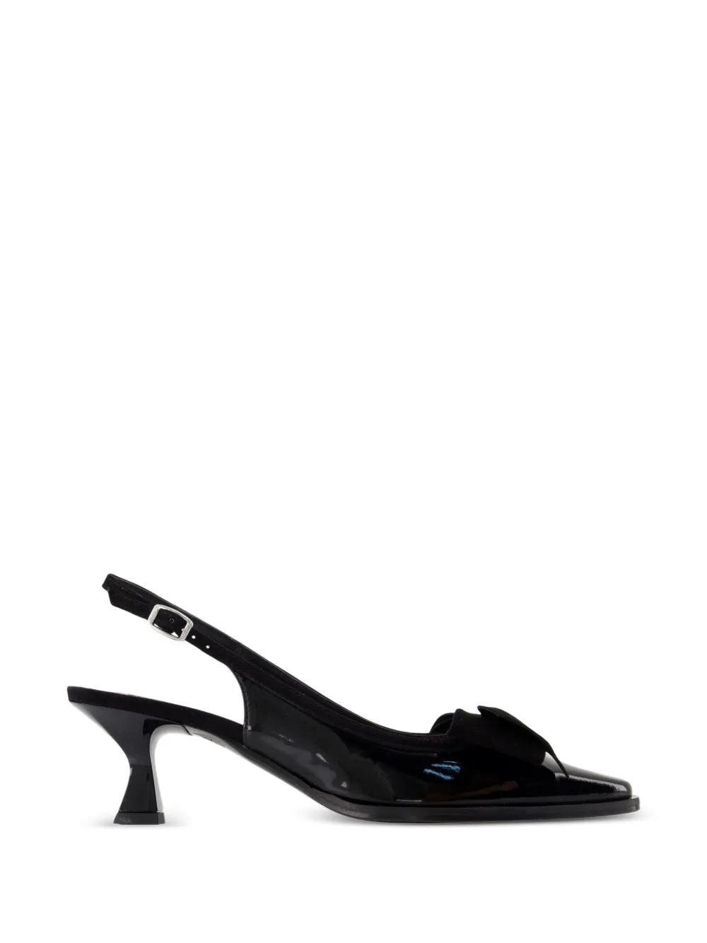 Carel Paris Marquise bow slingback pumps Zwart