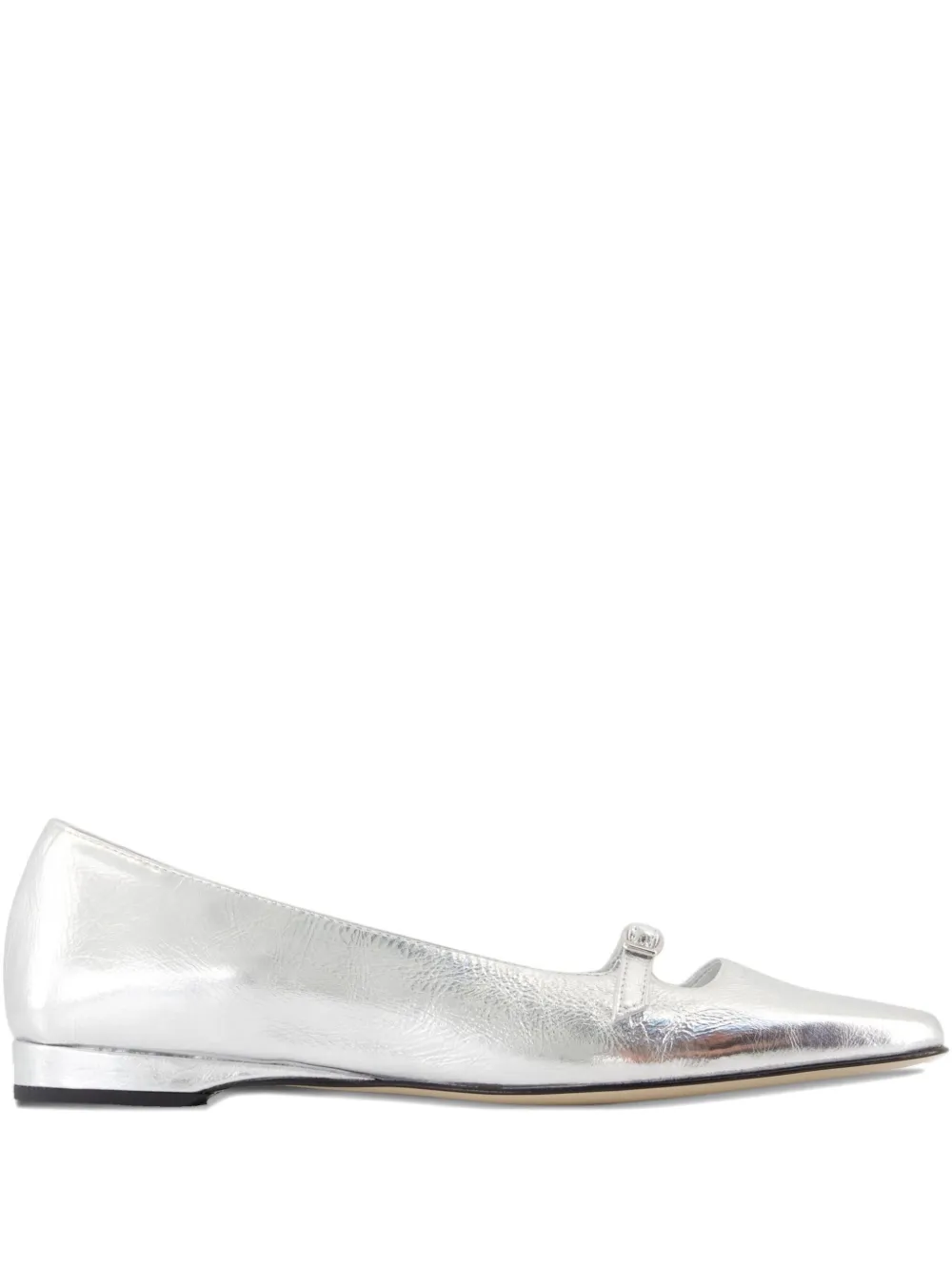 Carel Paris Emilie leather ballet flats Zilver