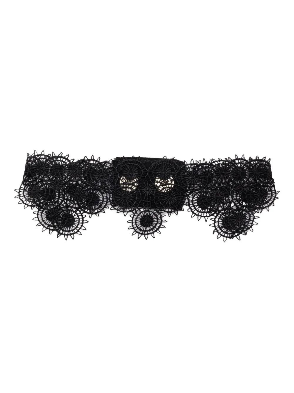 Manokhi lace-embellishment choker necklace | Black | Image 1