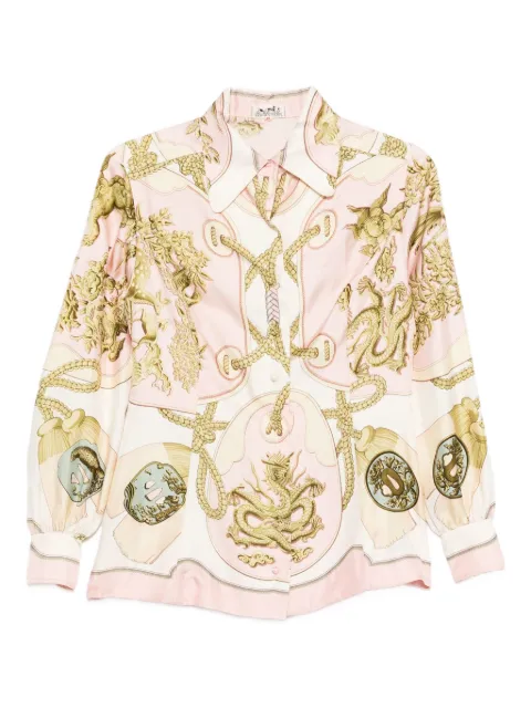 Hermès Pre-Owned 1990s silk shirt