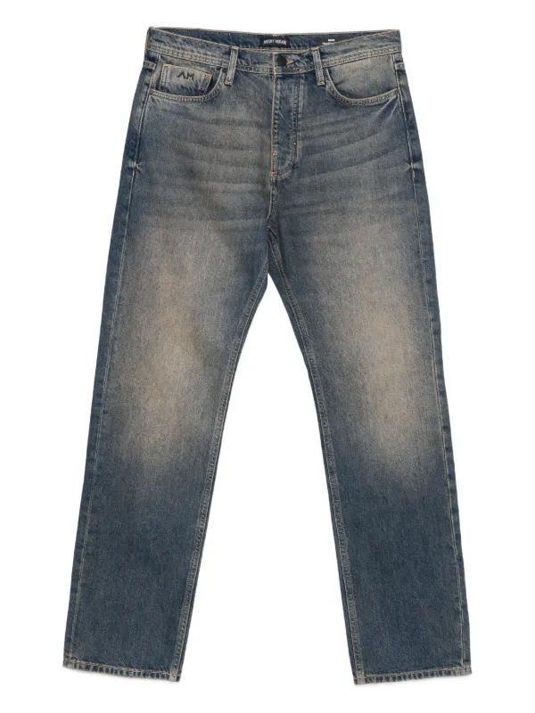 Antony Morato ロゴプレート ジーンズ | ブルー | FARFETCH JP