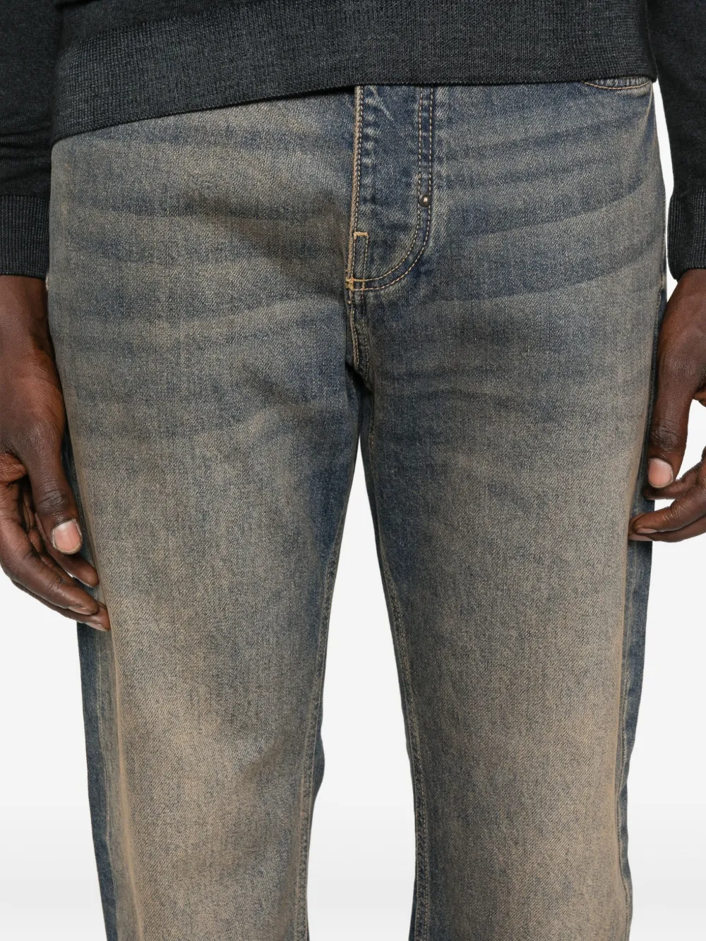 Antony Morato Jeans met logoplakkaat Blauw