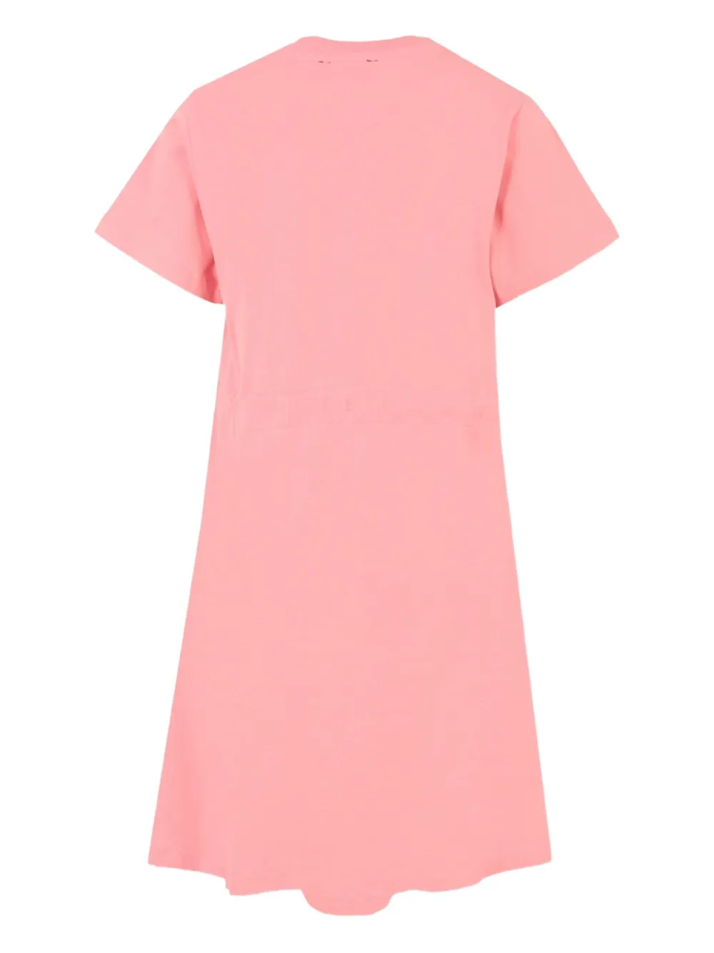 Diesel Kids Jurk met trekkoordtaille en logo Roze