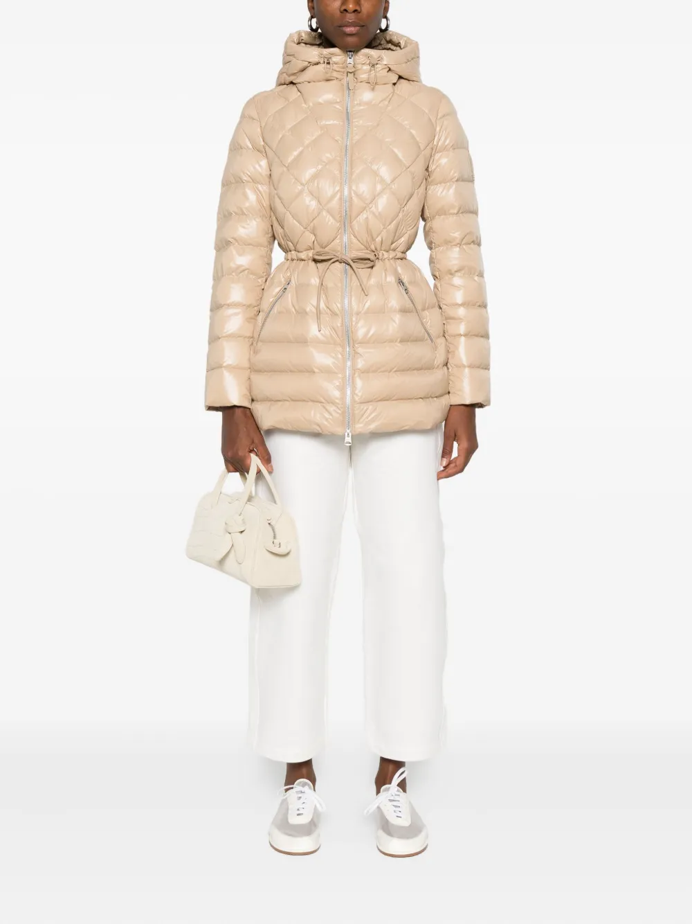 Mackage Tooky gewatteerde jas met capuchon Beige