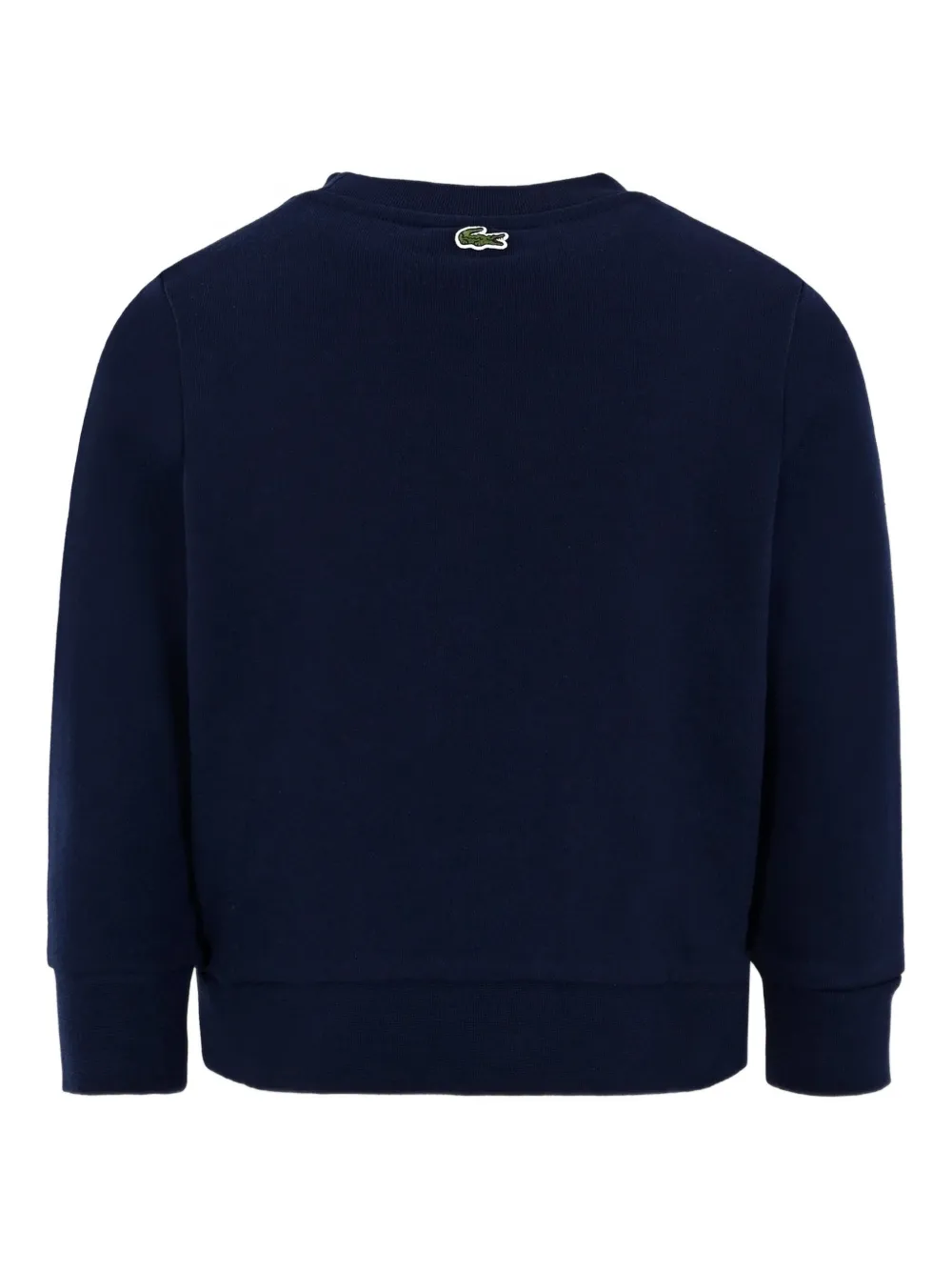 Lacoste Kids Sweater met krokodillen-logo Blauw