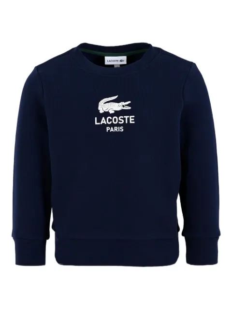 Lacoste Kids sudadera con logo de cocodrilo