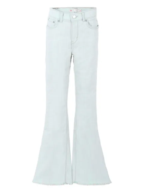 Levi's Kids jeans acampanados con dobladillo deshilachado