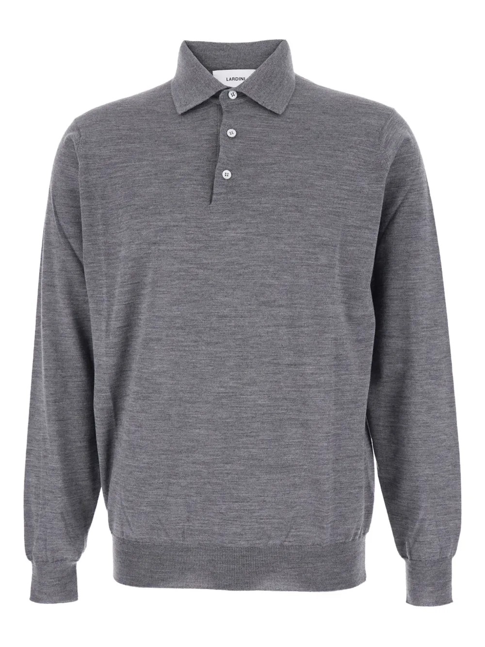 polo-collar sweater