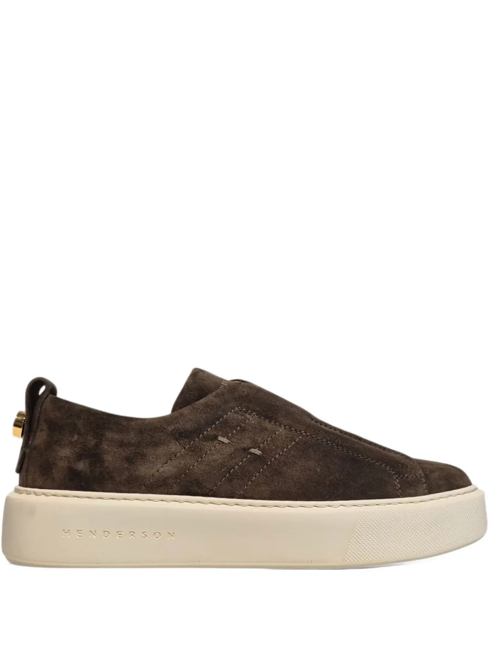 Henderson Baracco slip-on platform sneakers Brown