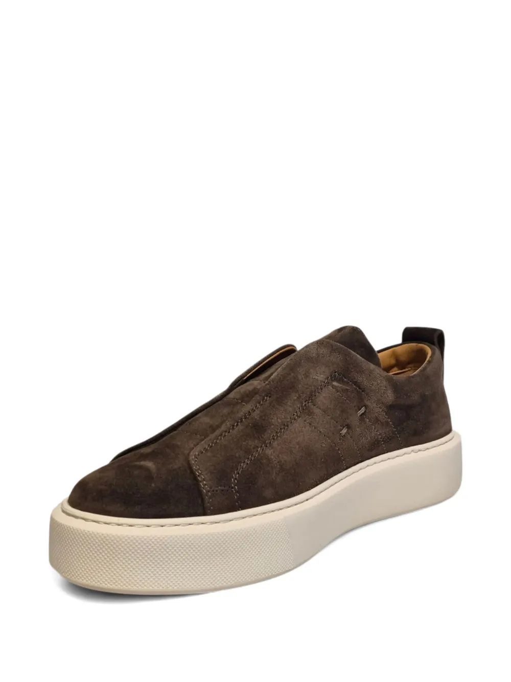 Henderson Baracco slip-on platform sneakers Brown