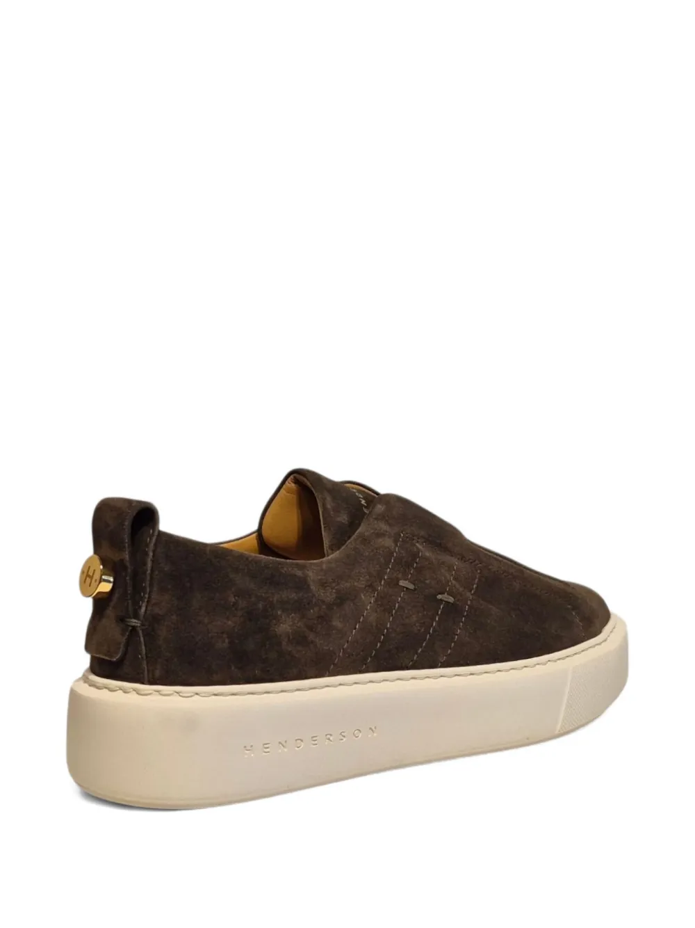 Henderson Baracco slip-on platform sneakers Brown