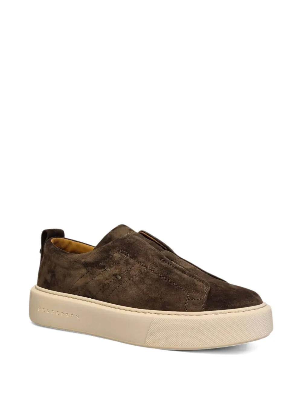 Henderson Baracco slip-on platform sneakers Brown
