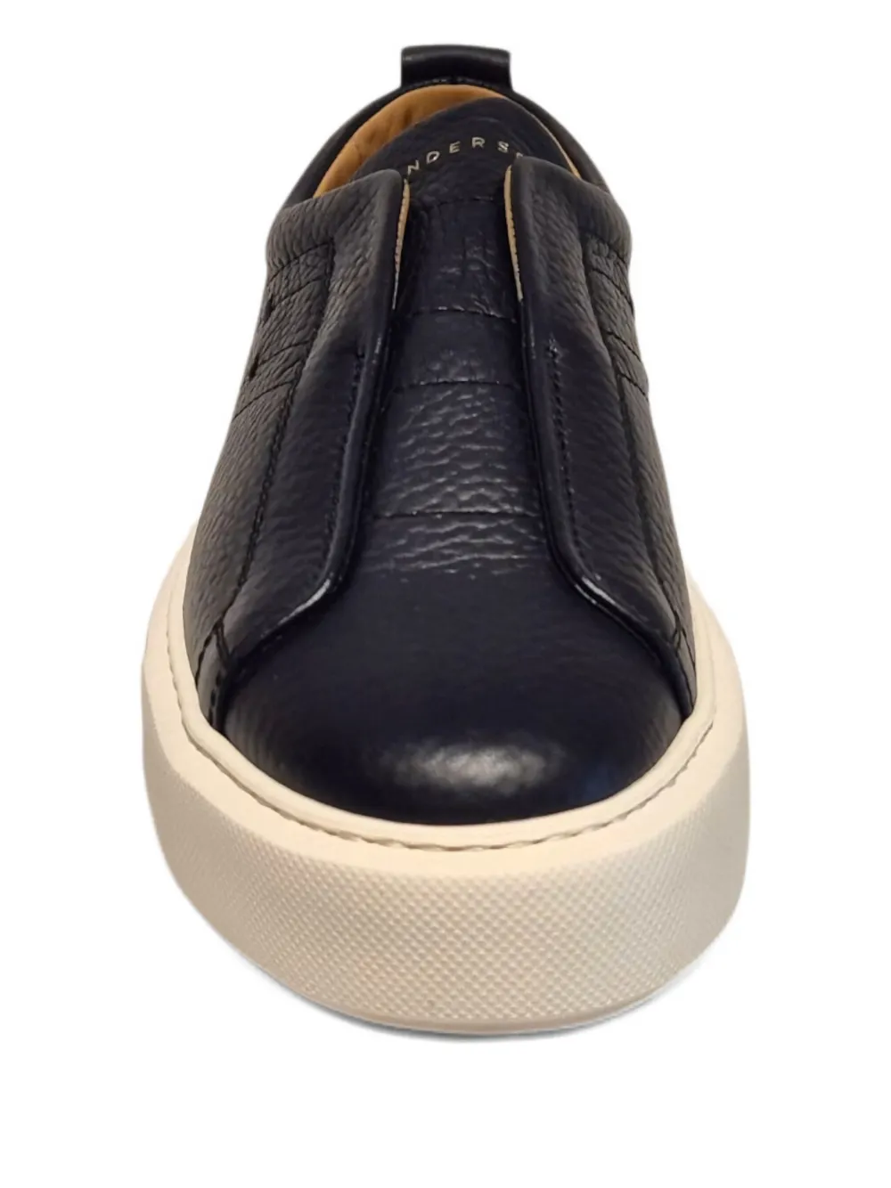 Henderson Baracco slip-on leather sneakers Black