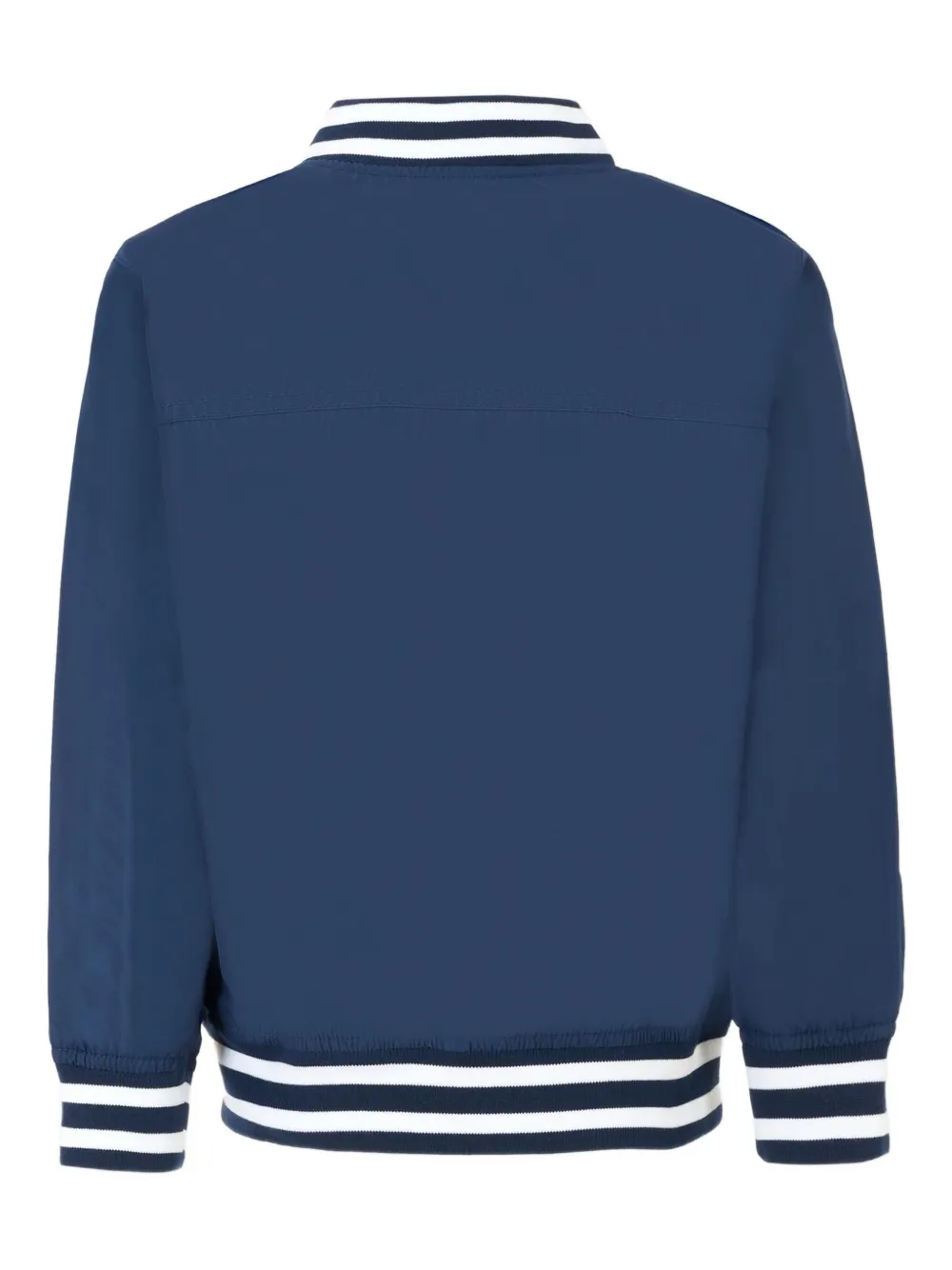 Levi's Kids Bomberjack met zakdetail en geribbelde afwerking Blauw
