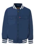 Levi's Kids pocket-detail ribbed-trim bomber jacket - Blue