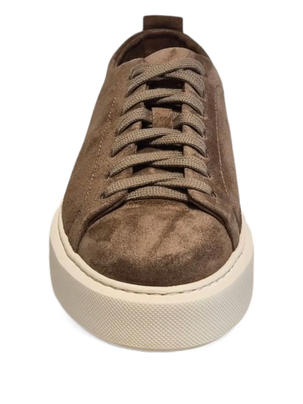 Henderson Baracco suede platform sneakers Brown