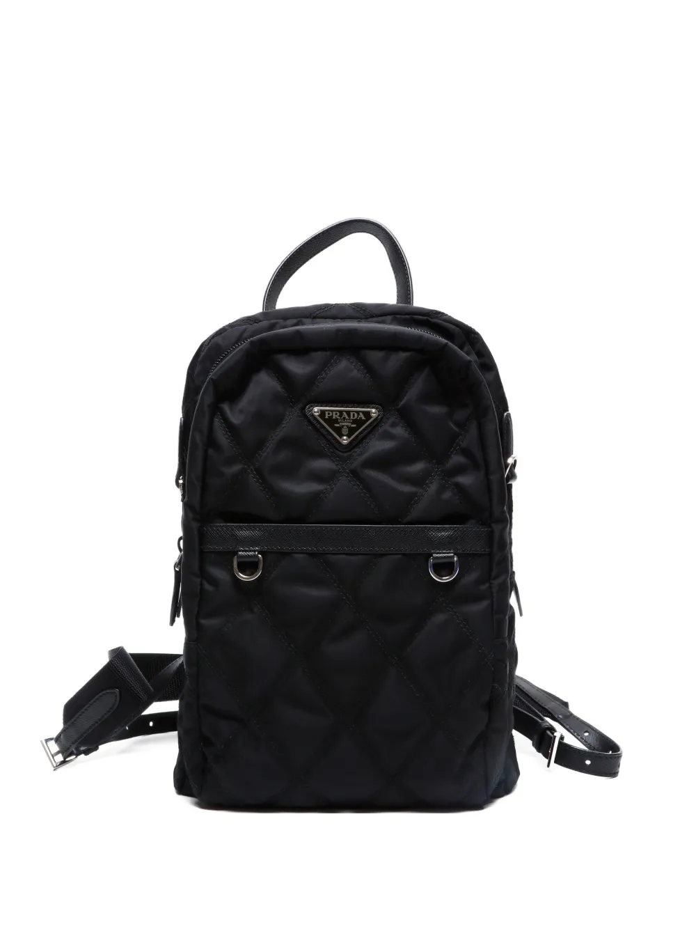 2010-2020s quilted nylon backpack