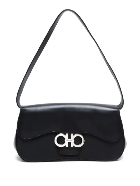 Ferragamo Pre-Owned 2000-2010s Ganchini leather shoulder bag