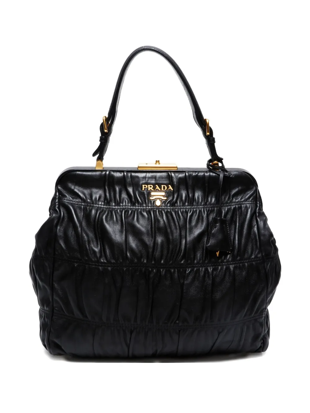 2010s Gaufre leather handbag