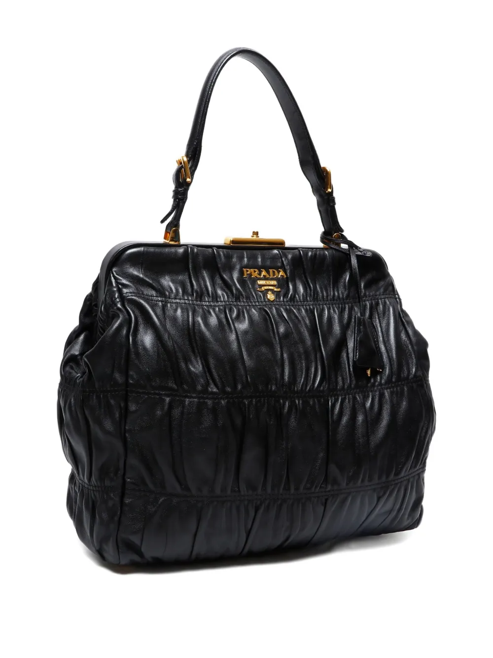 Prada Pre-Owned 2010s Gaufre leather handbag | Image 2