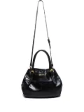 Miu Miu Pre-Owned 2010s Vitello Shine leather tote bag - Black