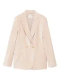 Forte Forte double-breasted blazer - Neutrals