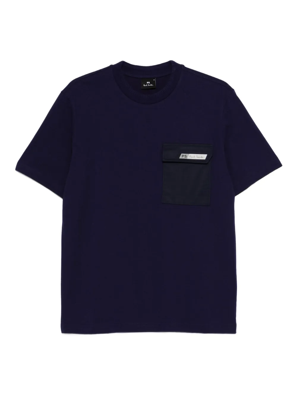 PS Paul Smith T-shirt met opgestikte zak Blauw
