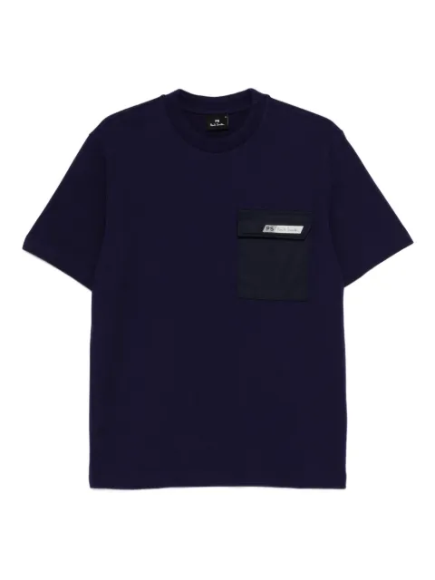 PS Paul Smith playera con bolsillo de parche