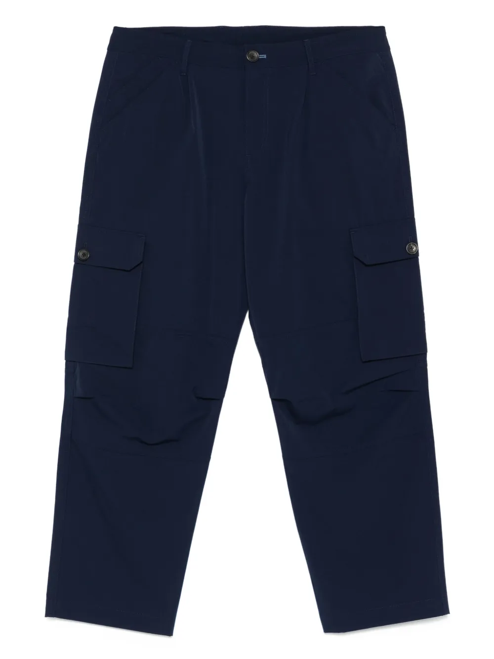 Ps By Paul Smith Cargo Pocket Trousers In Blue