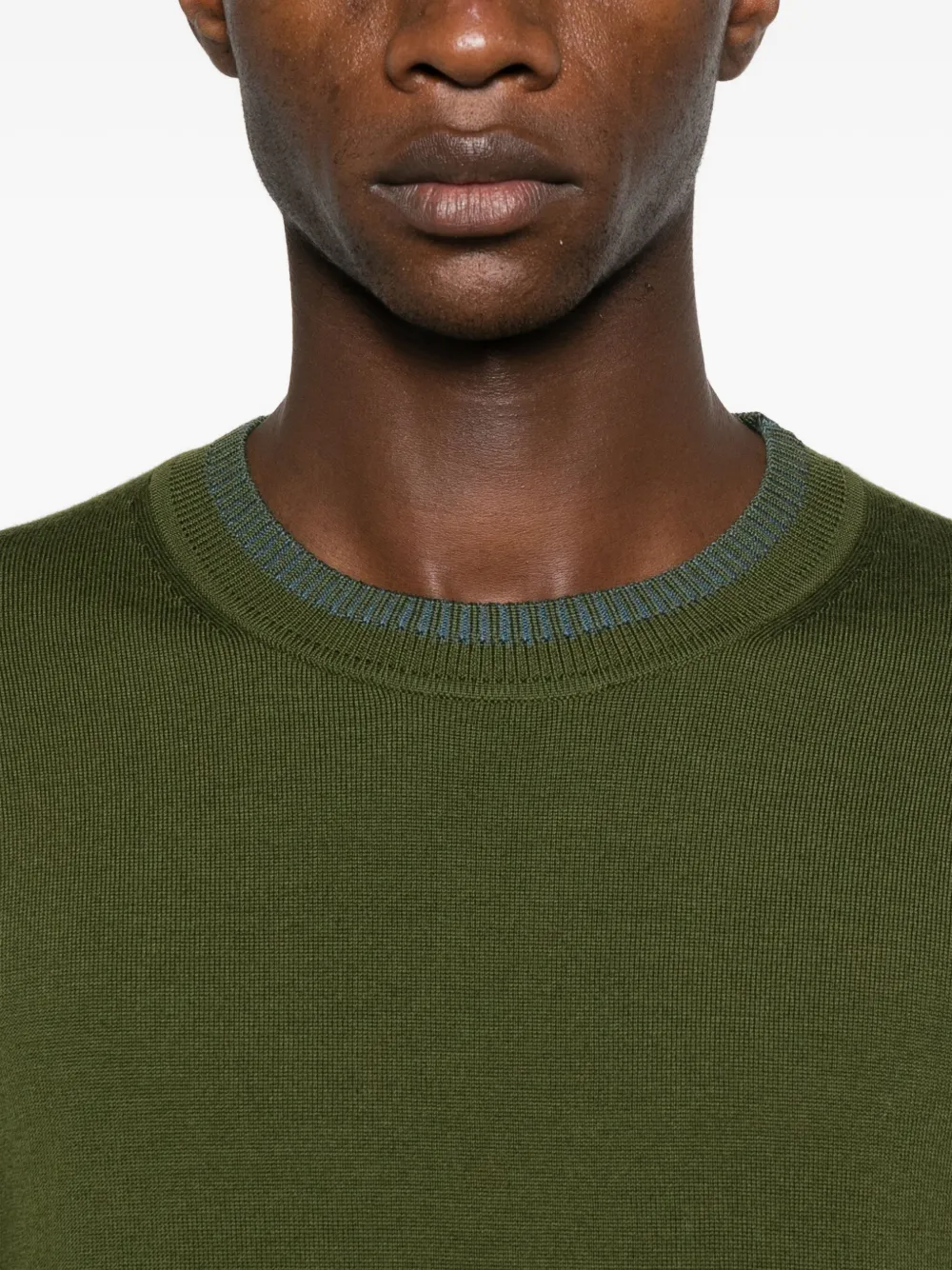 PS Paul Smith Wollen trui met ronde hals Groen