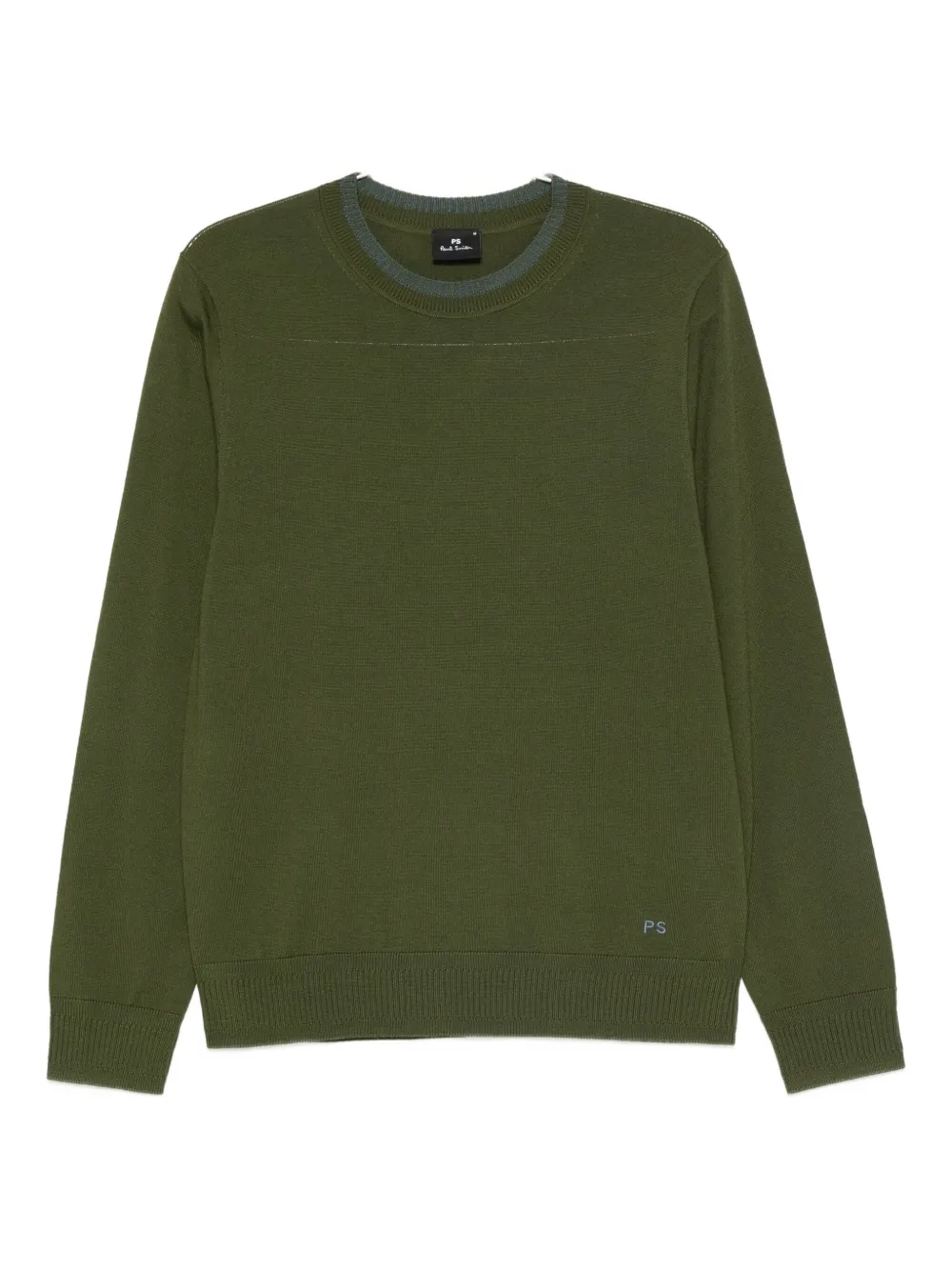 PS Paul Smith suéter de lana con cuello redondo | verde | Image 1